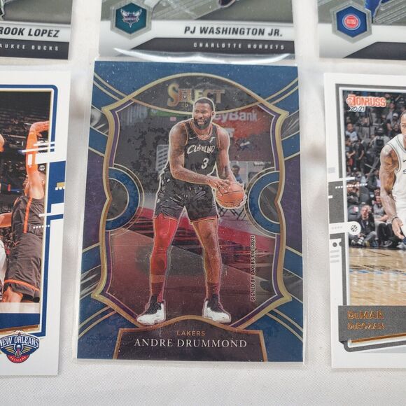 2020-21 Panini Basketball 12 Different Cards Lot Prizm Refractors Mosaic Donruss - Picture 11 of 13